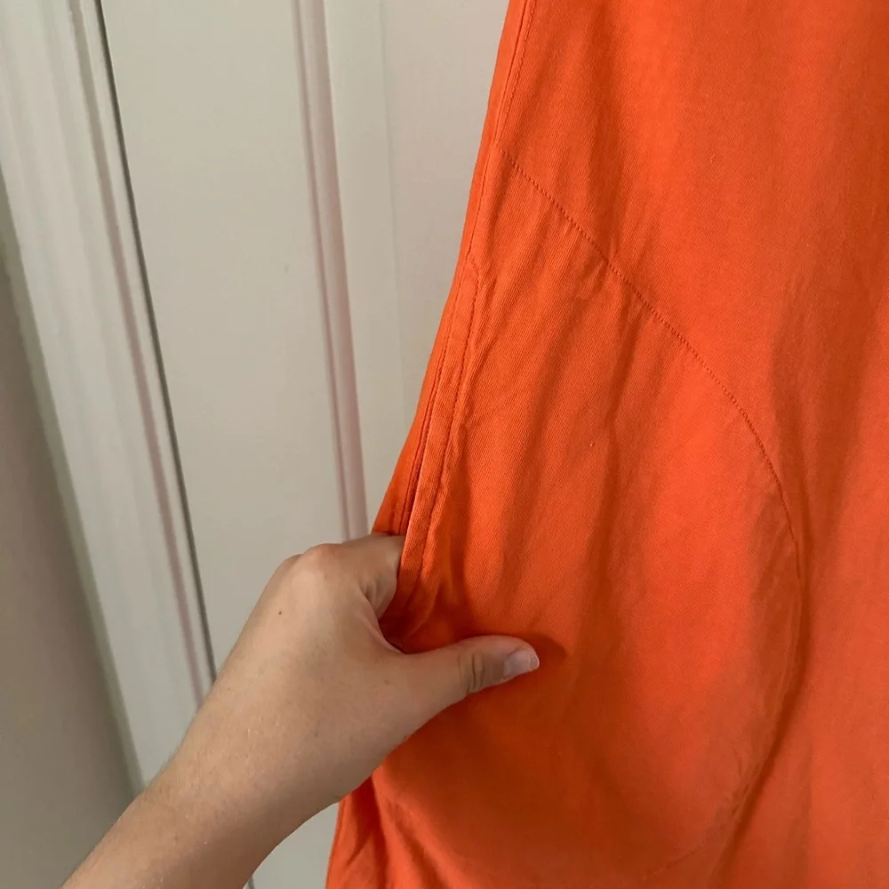 Chelsea & Violet Orange Comfy Romper - Picture 3 of 8
